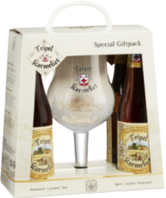Tripel Karmeliet bierpakket met glas